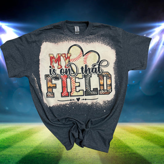 My Heart Is On The Field Sublimation T-Shirt